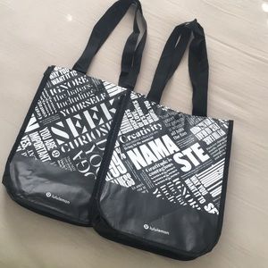 (2) lululemon bags